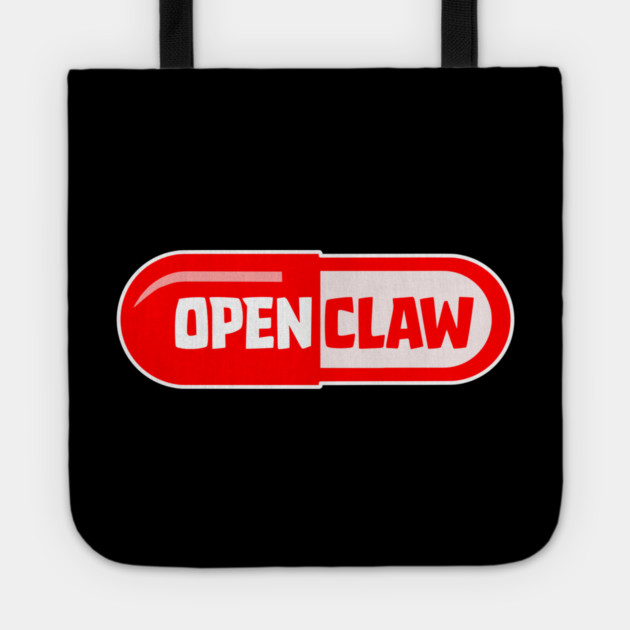 OpenClaw Pilled Tote by Claw Tees