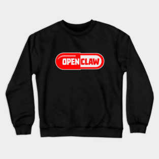 OpenClaw Pilled Crewneck Sweatshirt