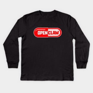 OpenClaw Pilled Kids Long Sleeve T-Shirt