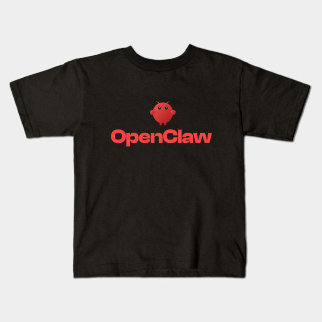 OpenClaw Agent Kids T-Shirt by Claw Tees