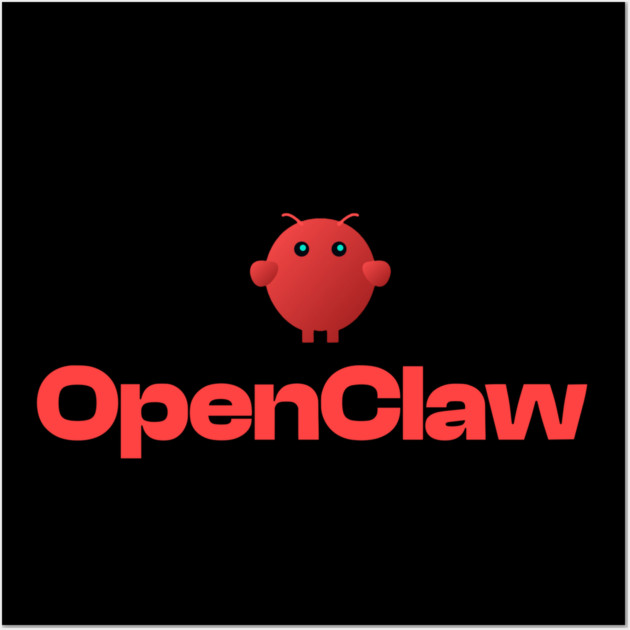 OpenClaw Agent Wall Art by Claw Tees