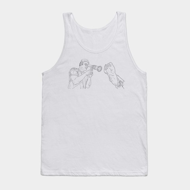 Tarantino: Director of Feet Photography [Outline] Tank Top by 51Deesigns