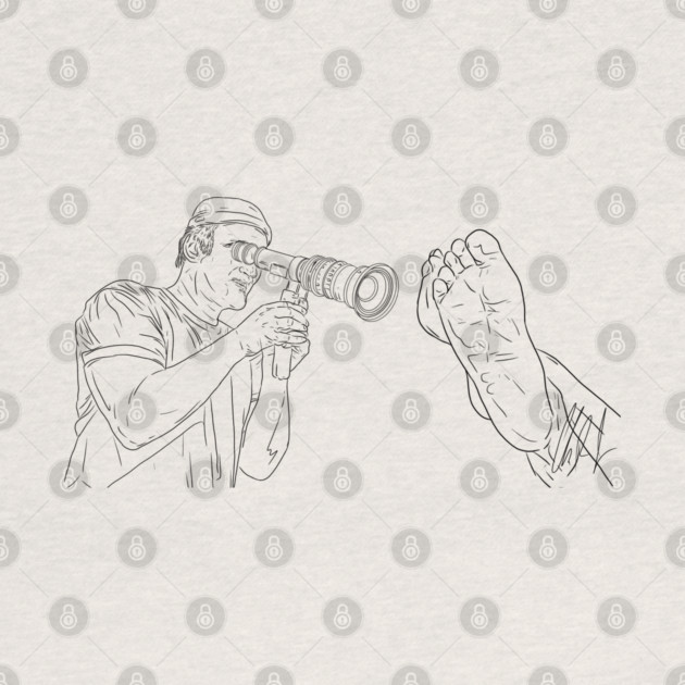 Tarantino: Director of Feet Photography [Outline] by 51Deesigns