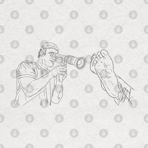 Tarantino: Director of Feet Photography [Outline] by 51Deesigns