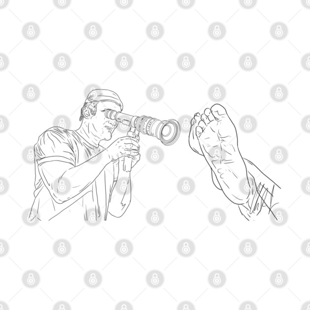 Tarantino: Director of Feet Photography [Outline] by 51Deesigns