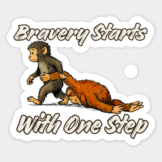 Punch-Monkey-Cute Baby Monkey Plush Hugging Magnet by JessArty