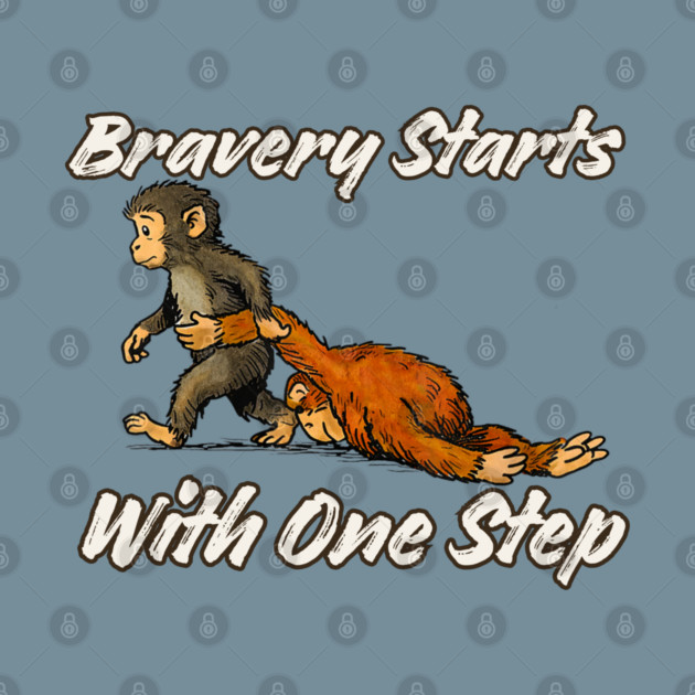 Punch-Monkey-Cute Baby Monkey Plush Hugging by JessArty