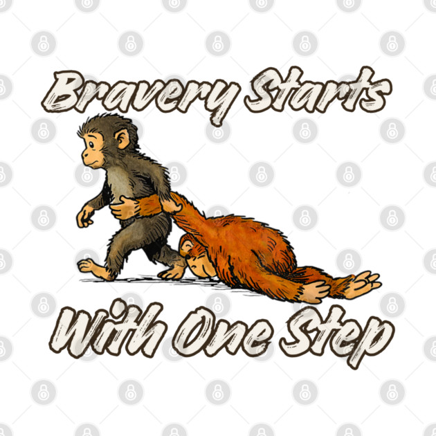 Punch-Monkey-Cute Baby Monkey Plush Hugging by JessArty