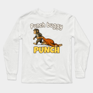 Punch-Monkey-Baby Monkey Punch Long Sleeve T-Shirt