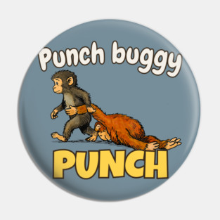 Punch-Monkey-Baby Monkey Punch Pin