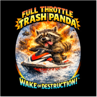 FullThrottle Trash Panda Posters and Art