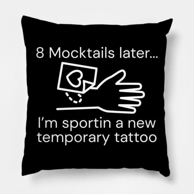 Mocktails Pillow by Low Life Shirts