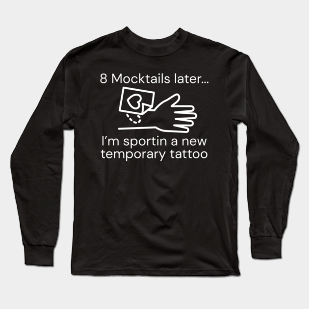 Mocktails Long Sleeve T-Shirt by Low Life Shirts