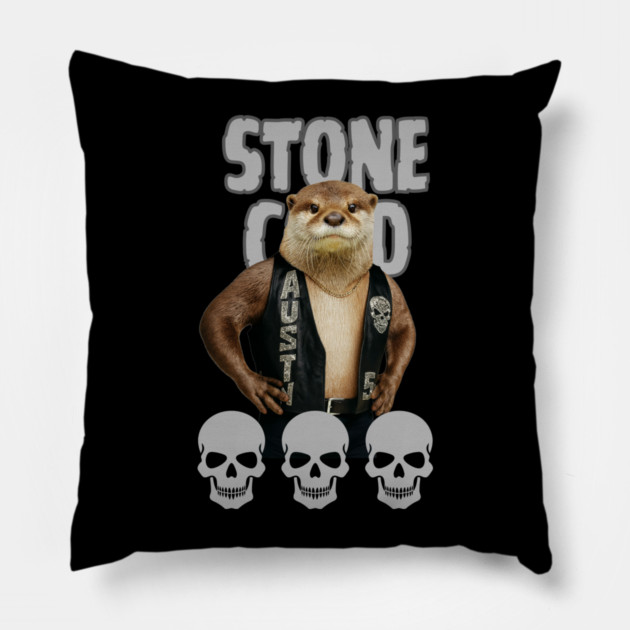 Stone Cold Pillow by Low Life Shirts