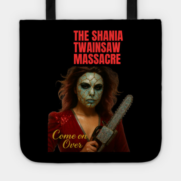 Twainsaw Massacre Tote by Low Life Shirts