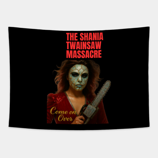 Twainsaw Massacre Tapestry by Low Life Shirts