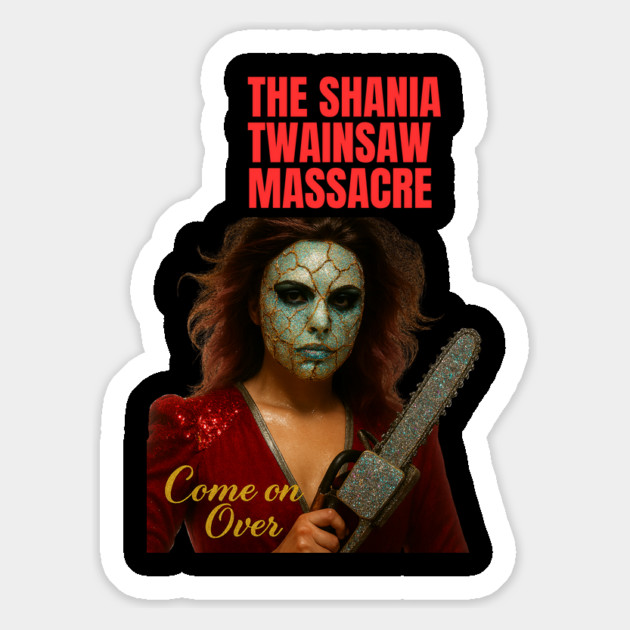 Twainsaw Massacre Magnet by Low Life Shirts