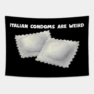italian condoms Tapestry