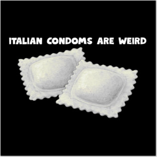 italian condoms Posters and Art