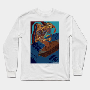 Man On Boat Long Sleeve T-Shirt