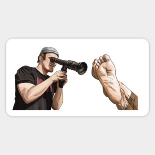 Tarantino: Director of Feet Photography Sticker