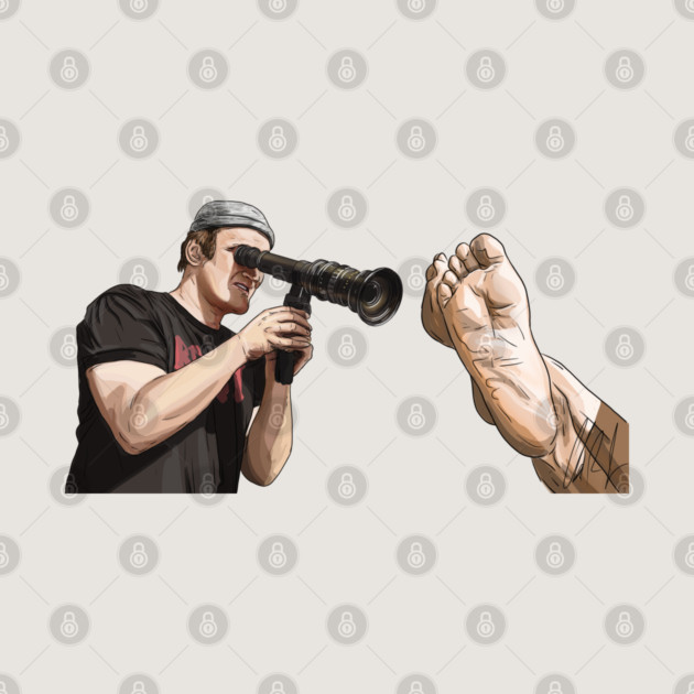 Tarantino: Director of Feet Photography by 51Deesigns