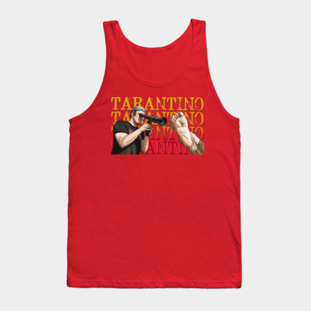 Tarantino: Foot Focus Tank Top by 51Deesigns