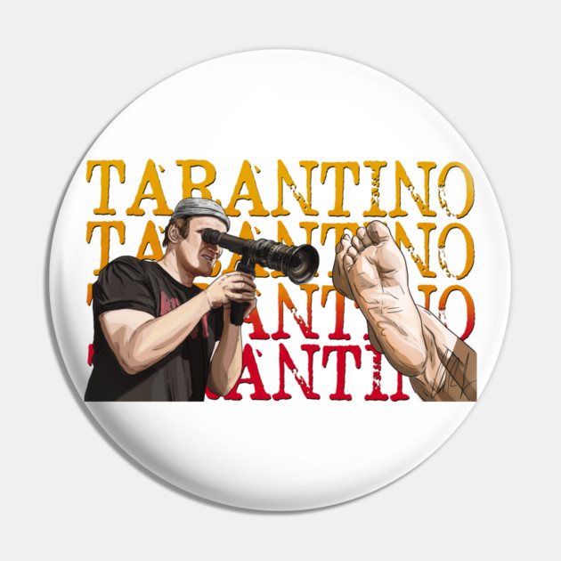Tarantino: Foot Focus Pin by 51Deesigns