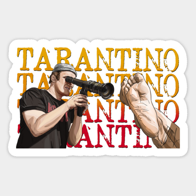 Tarantino: Foot Focus Magnet by 51Deesigns