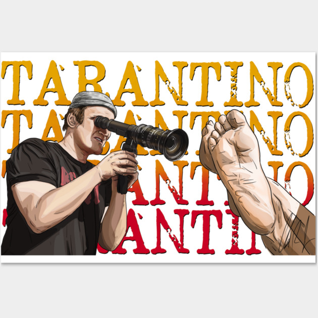 Tarantino: Foot Focus Wall Art by 51Deesigns