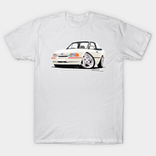 Ford Escort (Mk4) XR3i Cabriolet White T-Shirt