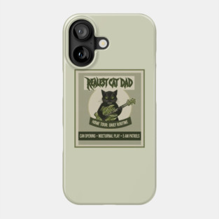 REALEST CAT DAD Phone Case