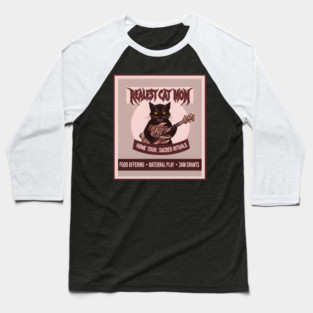 REALEST CAT MOM Baseball T-Shirt