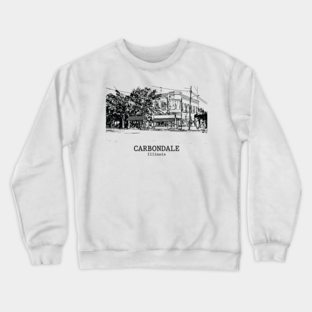 Carbondale - Illinois Crewneck Sweatshirt by Lakeric