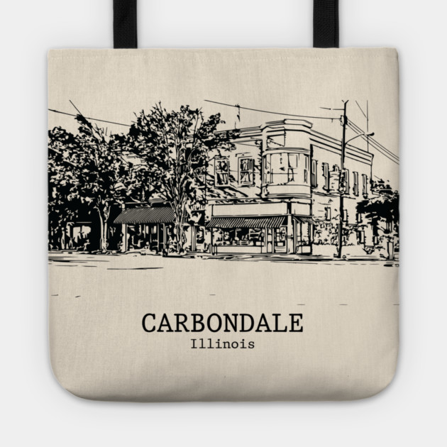 Carbondale - Illinois Tote by Lakeric