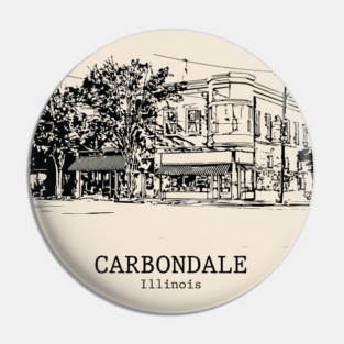 Carbondale - Illinois Pin