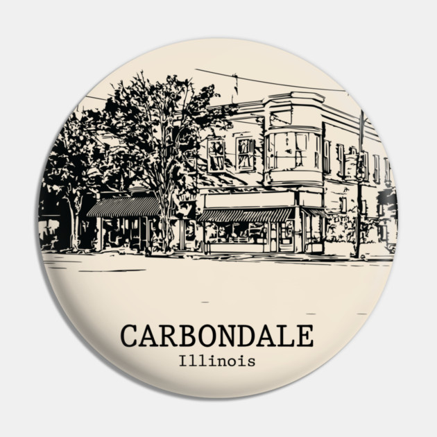 Carbondale - Illinois Pin by Lakeric