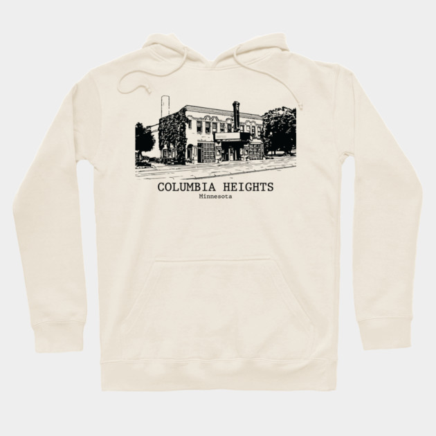 Columbia Heights - Minnesota Hoodie by Lakeric