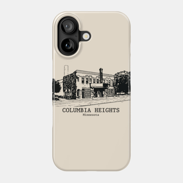 Columbia Heights - Minnesota Phone Case by Lakeric