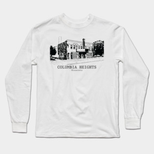 Columbia Heights - Minnesota Long Sleeve T-Shirt