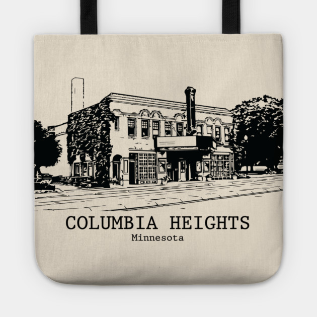 Columbia Heights - Minnesota Tote by Lakeric