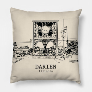 Darien - Illinois Pillow