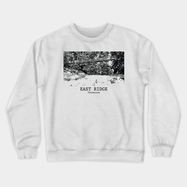 East Ridge - Tennessee Crewneck Sweatshirt by Lakeric