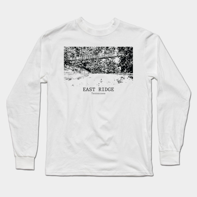 East Ridge - Tennessee Long Sleeve T-Shirt by Lakeric