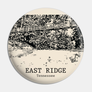 East Ridge - Tennessee Pin