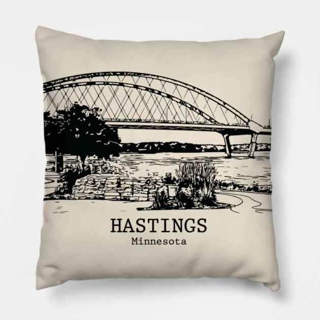 Hastings - Minnesota Pillow by Lakeric