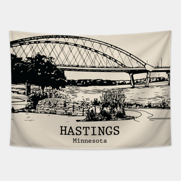 Hastings - Minnesota Tapestry by Lakeric