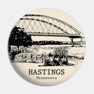 Hastings - Minnesota Pin