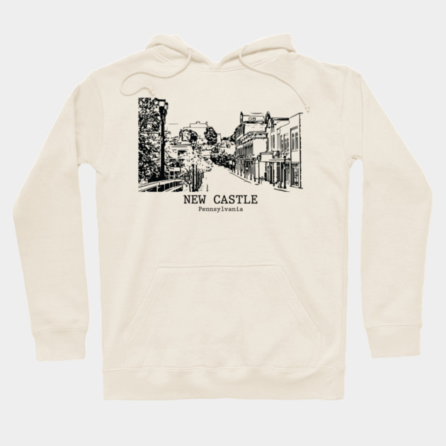 New Castle - Pennsylvania Hoodie by Lakeric