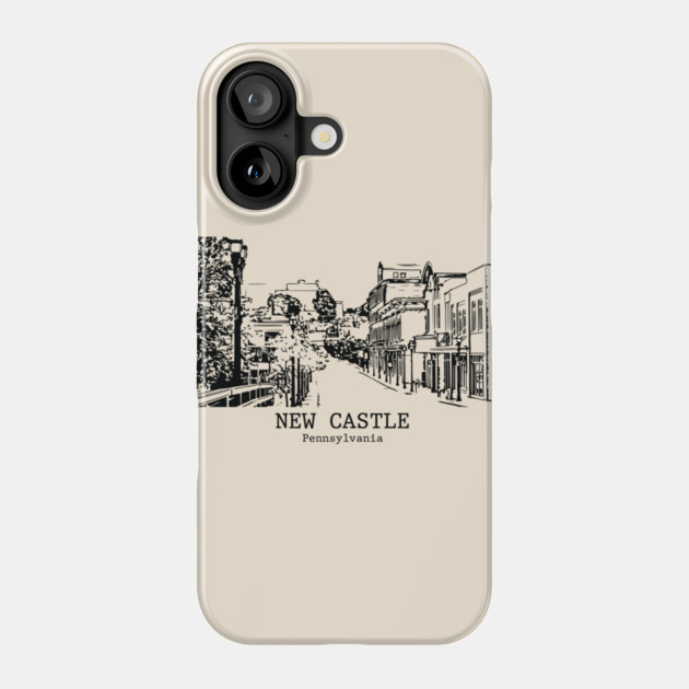 New Castle - Pennsylvania Phone Case by Lakeric